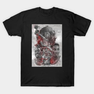 BASKETBALLART -  THE LAST DANCE BULLS T-Shirt